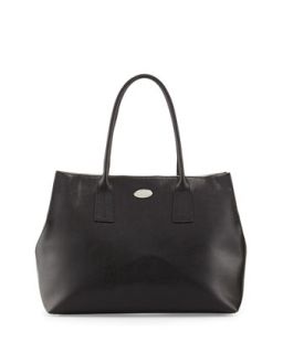 Papermoon Leather Tote Bag, Onyx