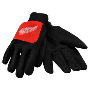 Detroit Red Wings Forever Collectibles Color Block Utility Gloves