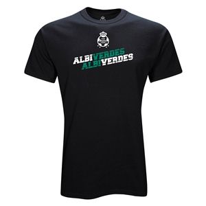 Euro 2012   Santos Laguna Albi Verdes T Shirt (Black)