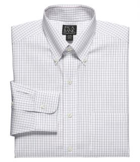 Traveler Pinpoint Check Buttondown Collar Dress Shirt Big or Tall JoS. A. Bank
