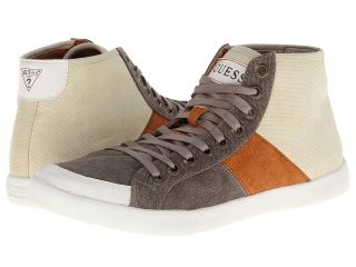 GUESS Jenkins Mens Lace up casual Shoes (Brown)