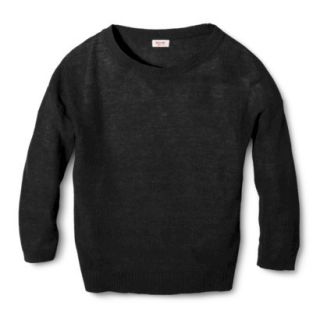 Mossimo Supply Co. Juniors Pullover Sweater   Black M(7 9)