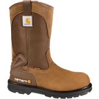 Carhartt Waterproof Steel Toe Wellington Boot   Brown, Size 15 Wide, Model