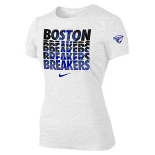Nike Boston Breakers Core (NWSL) Womens T Shirt   White