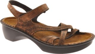 Womens Naot Paris   Burnt Copper Leather Orthotic Shoes