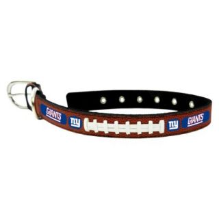 New York Giants Classic Leather Large Football Collar
