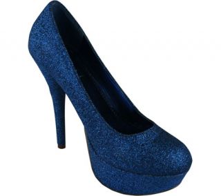 Womens Da Viccino Monique 2N   Blue Ornamented Shoes