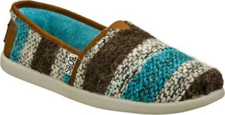 Womens Skechers BOBS World Happy Happy   Blue/Multi Casual Shoes