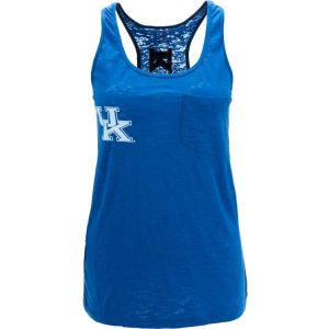 Kentucky Wildcats Blue 84 NCAA Womens Mini Stroll Burnout Tank