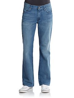 A Pocket Bootcut Jeans   Light Blue