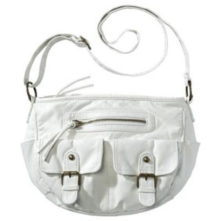 Mossimo Supply Co. Solid Crossbody Handbag   White