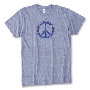 Objectivo ULTRAS Objectivo Peace & Soccer SS T Shirt (Gray)