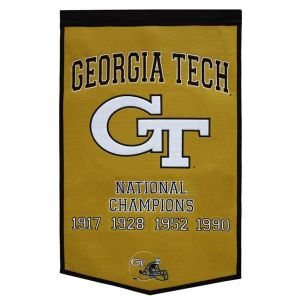 Georgia Tech Yellow Jackets Dynasty Banner