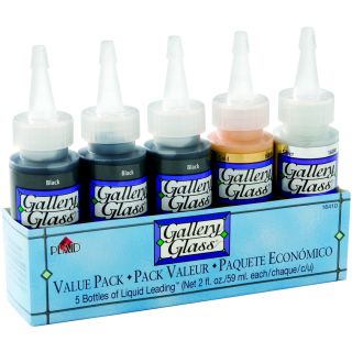Gallery Glass Liquid Leading Value Pack 2 Ounce Bottles 5/pkg
