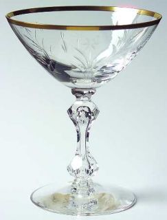 Tiffin Franciscan Lenox Glendale Gold Trim Tif(Stm #17601) Champagne/Tall Sherbe