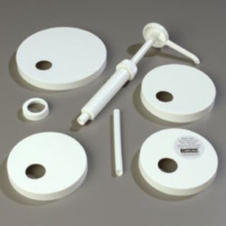 Carlisle Standard Pump Kit   Plastic, White