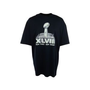 Super Bowl XLVIII Profile NFL Super Bowl XLVIII Logo B and T T Shirt
