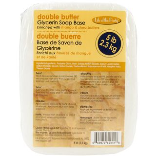 Glycerin Soap Base 5 Pounds double Butter