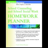 School Counseling and School Social Work Homework Planner   With CD