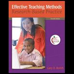 Effective Teaching MethodsCUSTOM PKG. <
