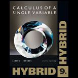 Calculus of a Single Variable Hybrid   With Access (New)