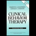 Clinical Behavior Therapy, Expanded Edition