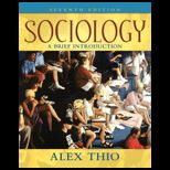 Sociology A Brief Introduction (Looseleaf)