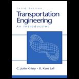 Transportation Engineering  An Introduction
