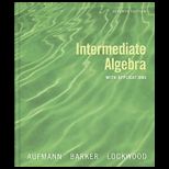 Intermediate Algebra With Applications With Eduspace