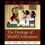 Herit. of World Civilization, Volume 1