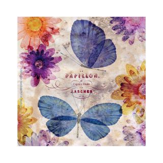 Thirstystone Fleur de Papillon Set of 4 Coasters