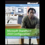 Microsoft Office SharePoint 2010 Configuration   With Lab. Man.