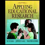 Applying Educational Research   With / MyEducationLab