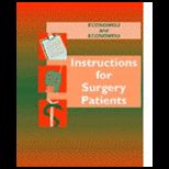 Instructions for Surgery Patients   With CD