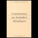 Commentary on Aristotles Metaphysics