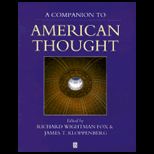 Companion to American Thought