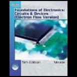 Foundations of Electronics  Circuits and Devices  With CD