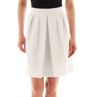 Worthington Quilted Skirt   Petite, White