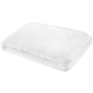 SENSORPEDIC Luxury Extraordinaire Gusseted Memory Foam Bed Pillow, White