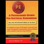 Programmed Review for Electrical Engineering  Professional Engineers Exam