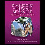 Dimensions of Human Behavior Person and Environment   Text