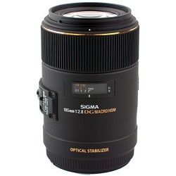Sigma 105mm F2.8 EX DG OS HSM Macro Lens for Sony DSLRs (258 205)