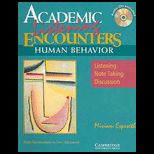 Academic Listening Encounters  Human Behavior Students Book   With CD