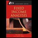 Fixed Income Analysis Investment Series