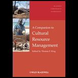 Companion to Cultural Resource Management