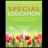 Special Education Contemporary Perspectives for School Professionals (Looseleaf)