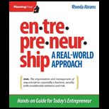 Entrepreneurship A Real World Approach