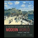 History of Europe in the Modern World Since 1815, Volume 2