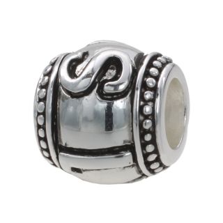 Forever Moments Oxidized Sis Spacer Bead, Womens