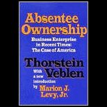 Absentee Ownership